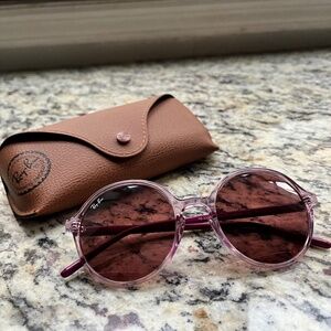 New Ray-Ban RB 4304 Transparent Sunglasses